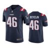 mens patriots james develin navy color rush limited jersey