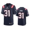 mens patriots jonathan jones navy 2020 game jersey