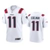 mens patriots julian edelman white 2020 game jersey