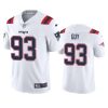 mens patriots lawrence guy white 2020 vapor limited jersey