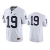 mens penn state nittany lions 19 white game jersey