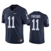 mens penn state nittany lions micah parsons navy college football jersey