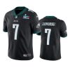 mens philadelphia eagles ron jaworski black super bowl lvii vapor limited jersey