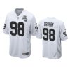 mens raiders maxx crosby white 2020 inaugural season game jersey