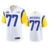 mens rams andrew whitworth white super bowl lvi game jersey