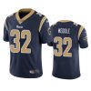 mens rams eric weddle navy vapor jersey