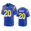 mens rams eric weddle royal super bowl lvi game jersey