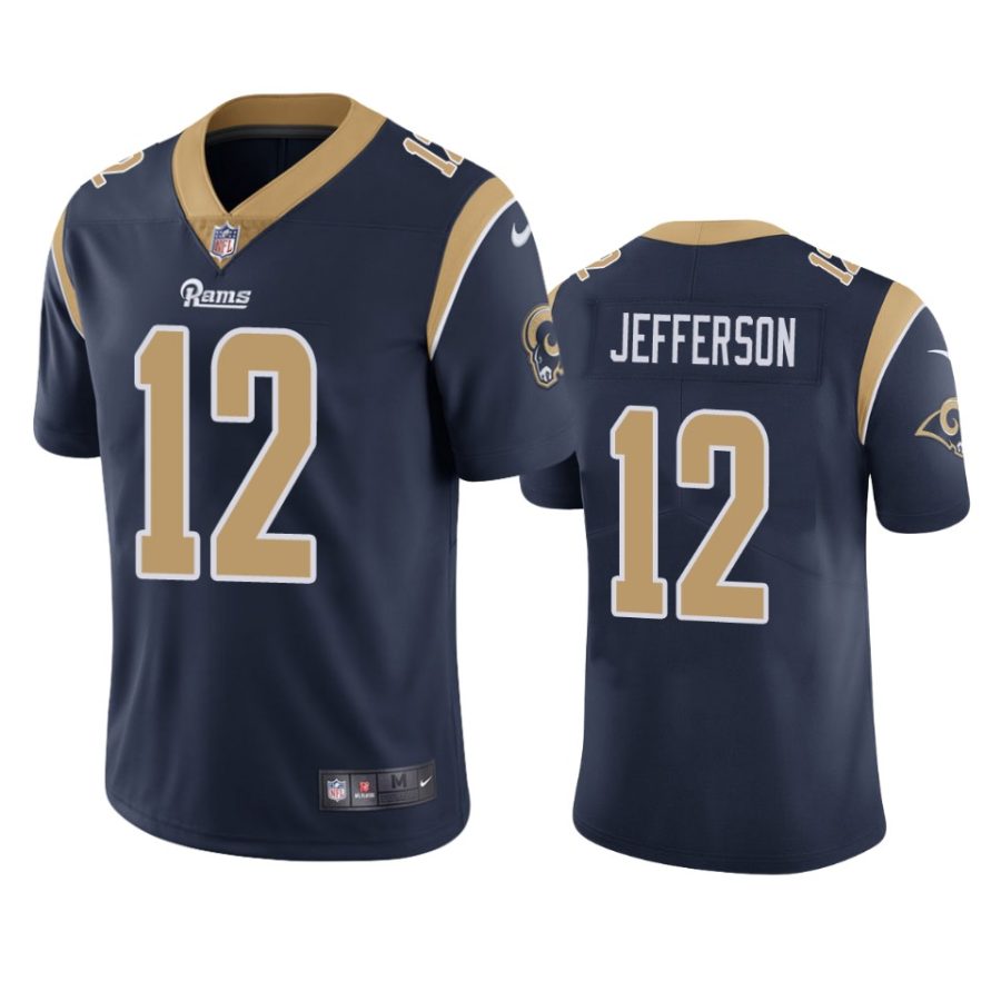 mens rams van jefferson navy vapor limited jersey