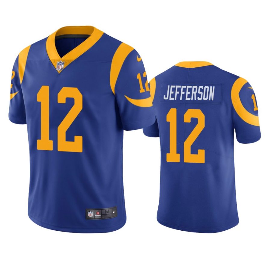 mens rams van jefferson royal vapor limited jersey