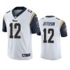 mens rams van jefferson white vapor limited jersey