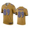 mens ravens mark andrews gold inverted legend jersey