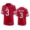 mens ray ray mccloud 49ers scarlet game jersey