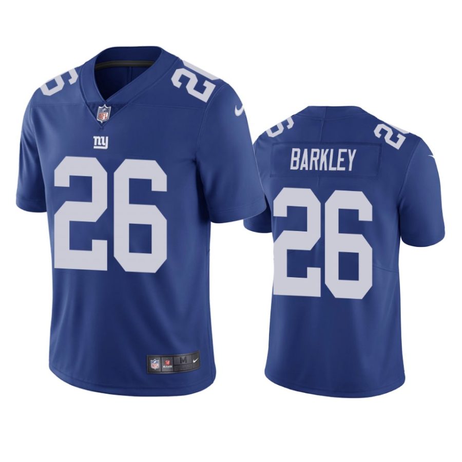 mens saquon barkley giants royal vapor jersey