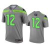 mens seahawks 12th fan gray inverted legend jersey