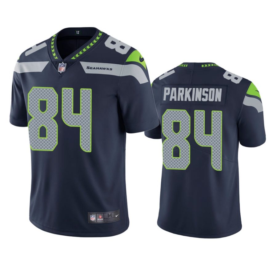 mens seahawks colby parkinson navy vapor untouchable limited jersey