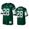 mens seahawks curtis martin green legacy replica jersey