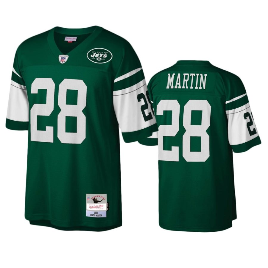 mens seahawks curtis martin green legacy replica jersey