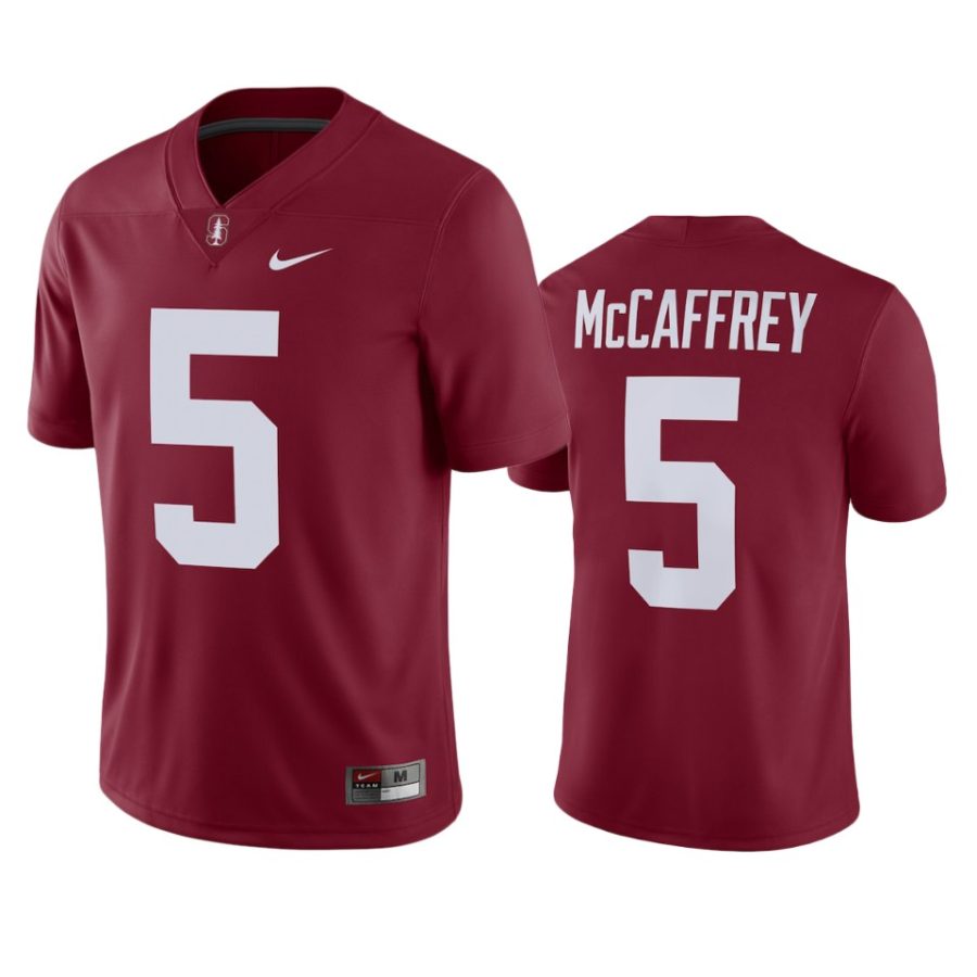 mens stanford cardinal christian mccaffrey cardinal college football jersey