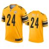 mens steelers benny snell jr. gold inverted legend jersey