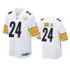 mens steelers benny snell jr. white game jersey