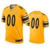 mens steelers custom gold inverted legend jersey