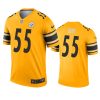 mens steelers devin bush gold inverted legend jersey