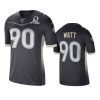 mens steelers t.j. watt anthracite afc 2020 pro bowl jersey