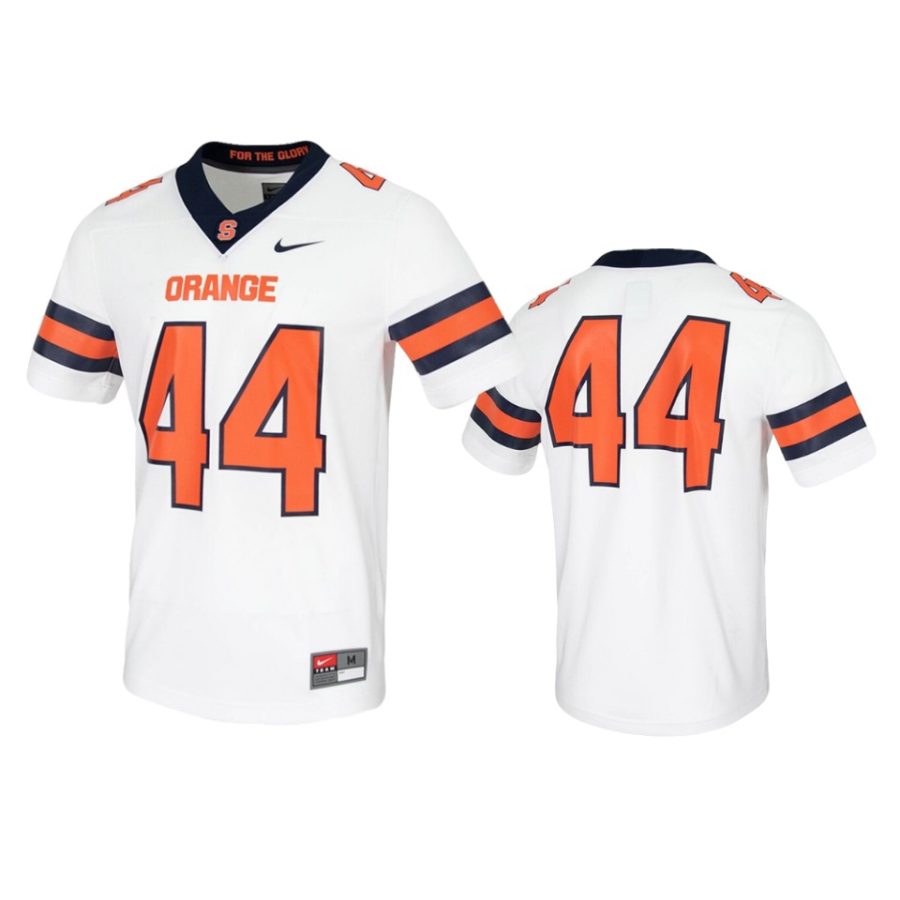 mens syracuse orange 44 white untouchable jersey