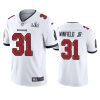 mens tampa bay buccaneers antoine winfield jr. white super bowl lv vapor limited jersey