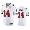 mens tampa bay buccaneers chris godwin white super bowl lv champions vapor limited jersey