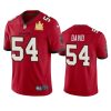 mens tampa bay buccaneers lavonte david red super bowl lv champions vapor limited jersey
