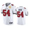 mens tampa bay buccaneers lavonte david white super bowl lv champions vapor limited jersey