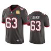 mens tampa bay buccaneers lee roy selmon pewter super bowl lv champions vapor limited jersey