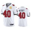 mens tampa bay buccaneers mike alstott white super bowl lv champions vapor limited jersey