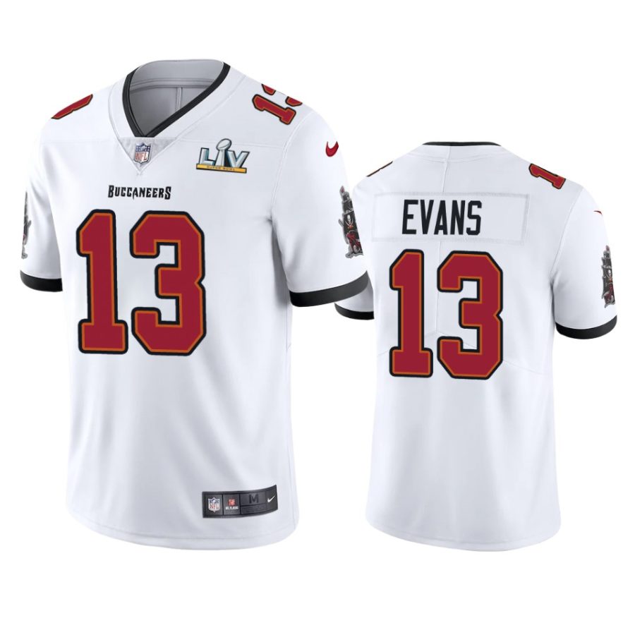 mens tampa bay buccaneers mike evans white super bowl lv vapor limited jersey