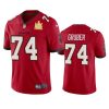 mens tampa bay buccaneers paul gruber red super bowl lv champions vapor limited jersey