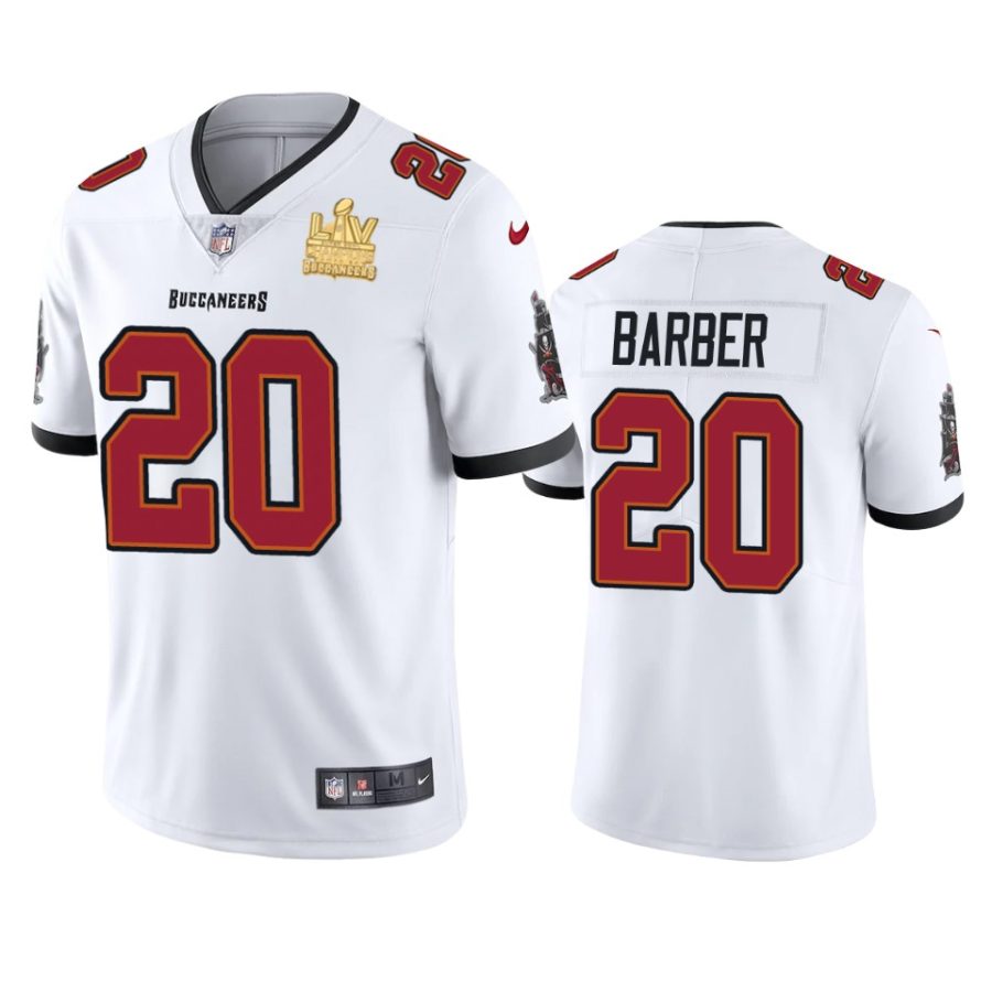 mens tampa bay buccaneers ronde barber white super bowl lv champions vapor limited jersey