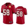 mens tampa bay buccaneers shaquil barrett red super bowl lv champions vapor limited jersey