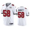 mens tampa bay buccaneers shaquil barrett white super bowl lv vapor limited jersey