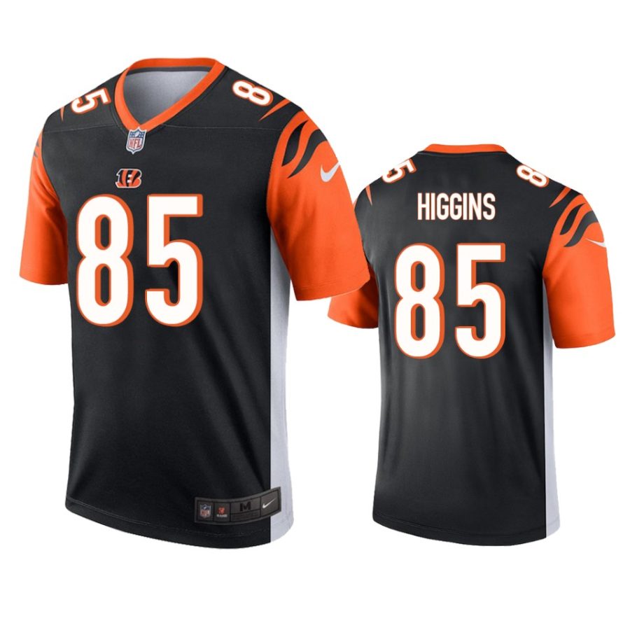 mens tee higgins bengals black legend jersey