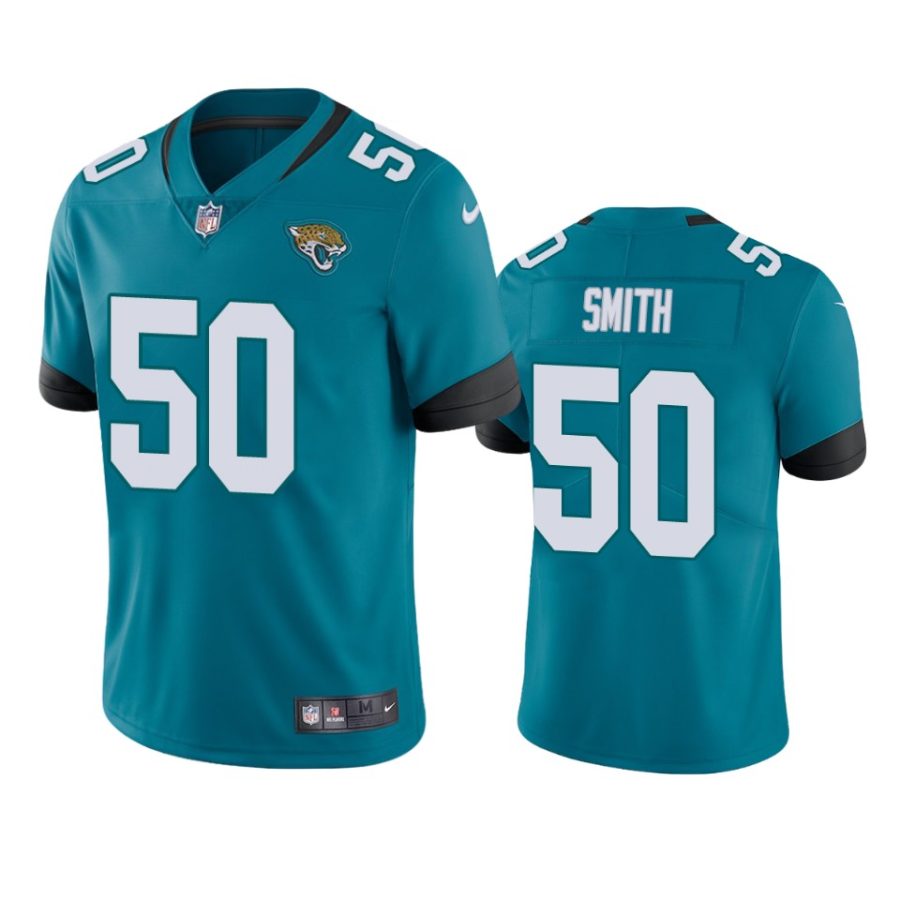 mens telvin smith jaguars teal vapor jersey