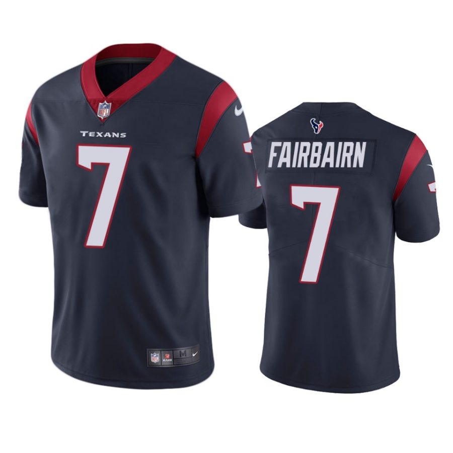 mens texans kaimi fairbairn navy vapor untouchable limited jersey