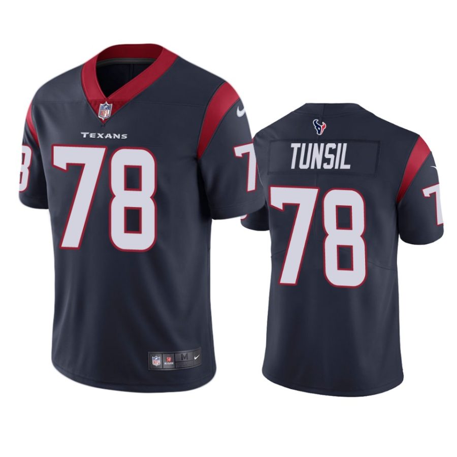 mens texans laremy tunsil navy vapor untouchable limited jersey