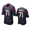 mens texans tytus howard navy game jersey