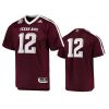 mens texas am aggies 12 maroon premier jersey