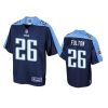 mens titans kristian fulton navy pro line jersey