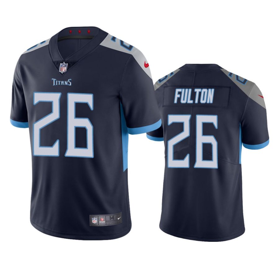 mens titans kristian fulton navy vapor limited jersey