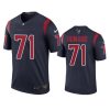 mens tytus howard texans navy color rush legend jersey