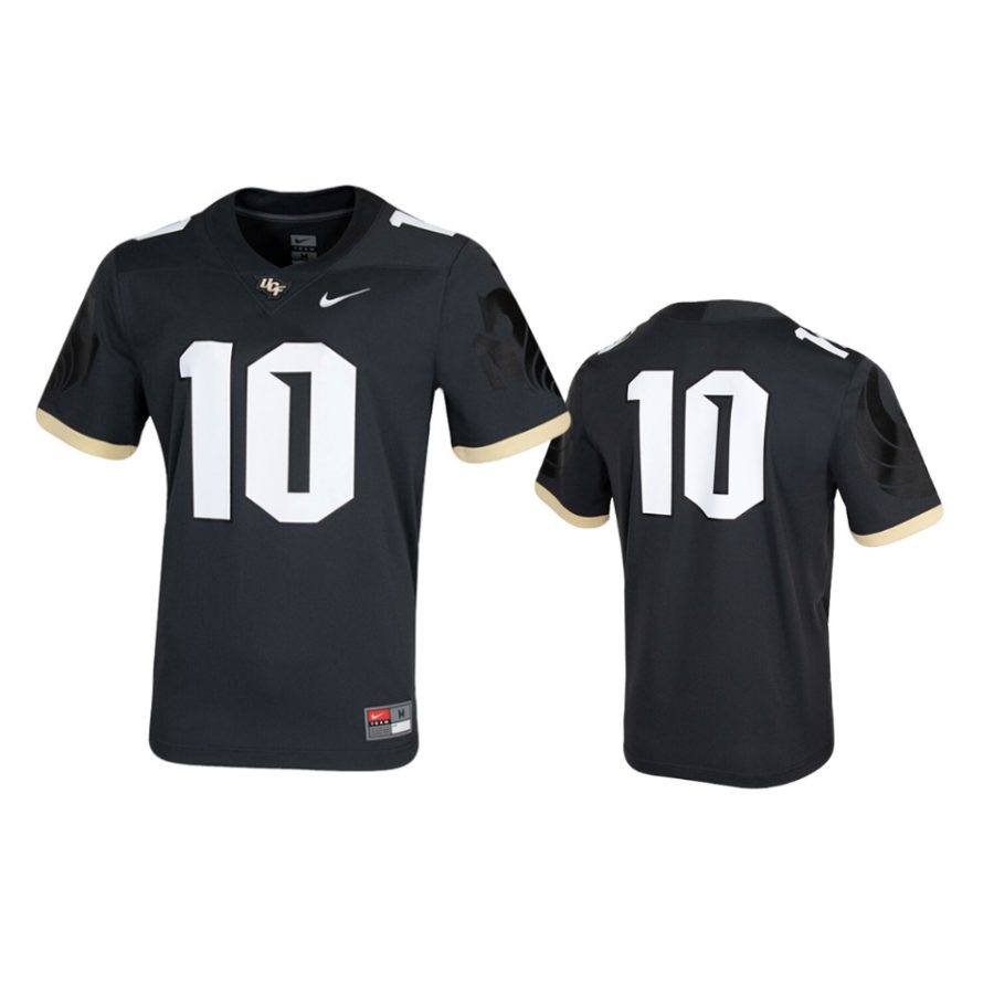 mens ucf knights 10 anthracite untouchable jersey