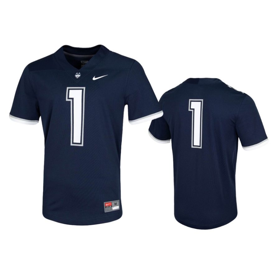 mens uconn huskies 1 navy untouchable jersey